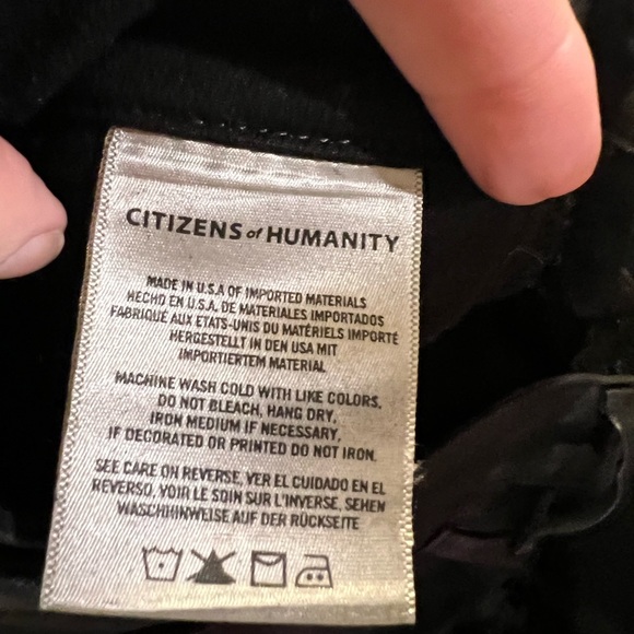 Citizens of Humanity faux leather jeans - Picture 7 of 7